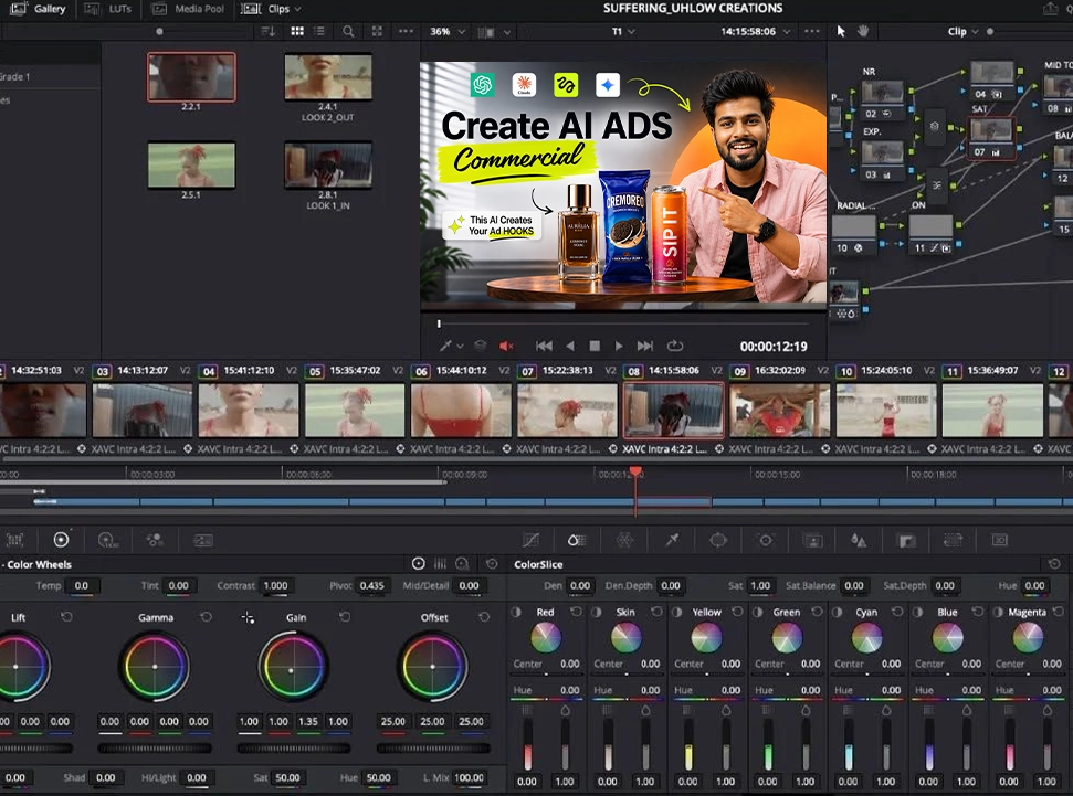 Post-production editing